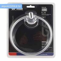 Держатель  для  полотенца - кольцо с универсальным крепежом ( самоклейка  или дюбель-шуруп